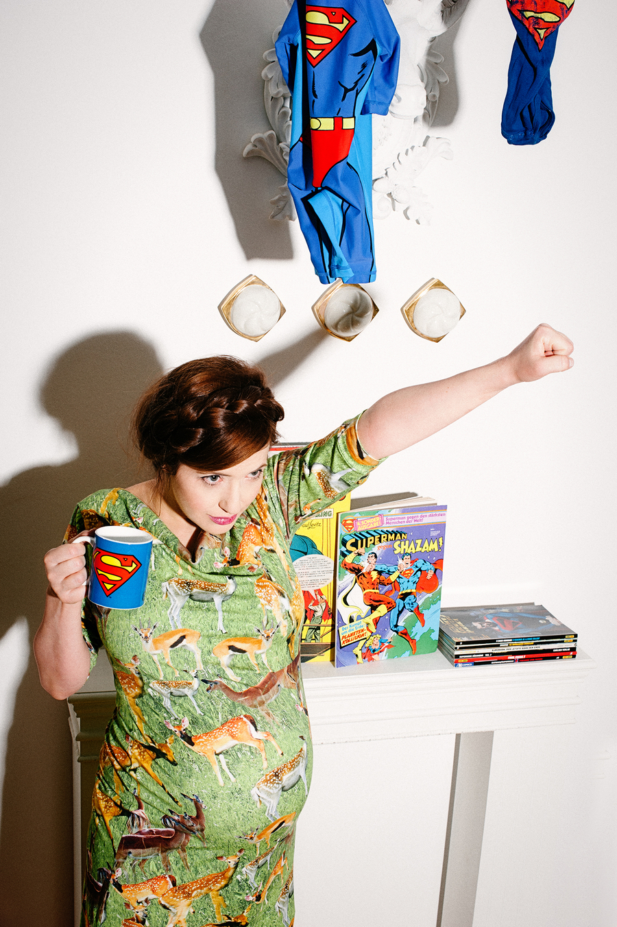 Babybauch Baby Belly Shooting bellyproject supermama pose