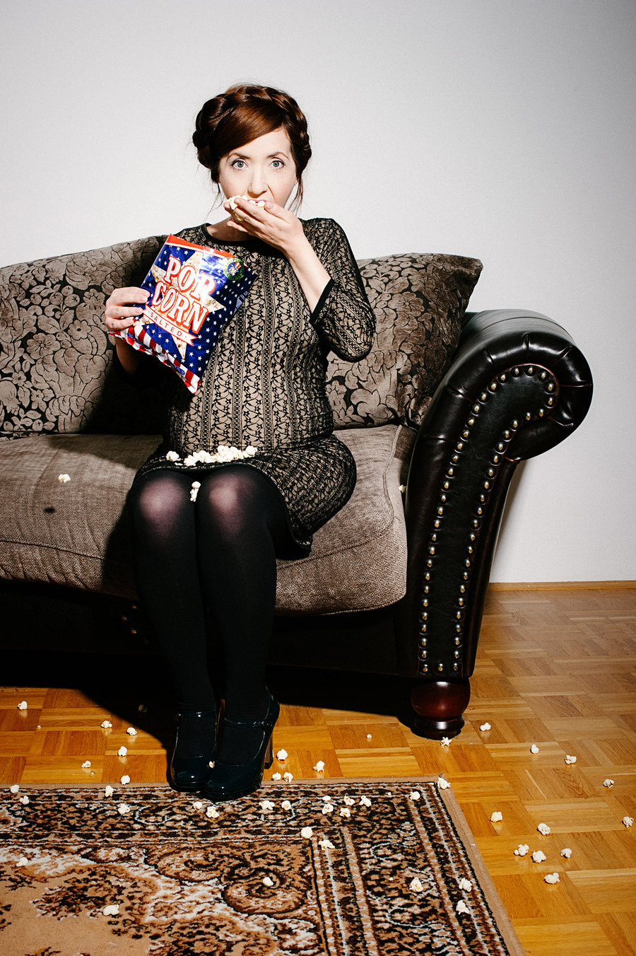 Babybauch Baby Belly Shooting bellyproject popcorn