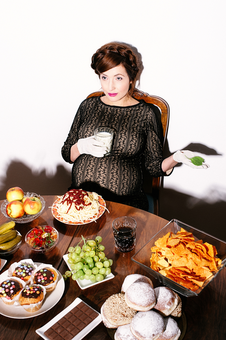 Babybauch Baby Belly Shooting bellyproject Minzblättchen