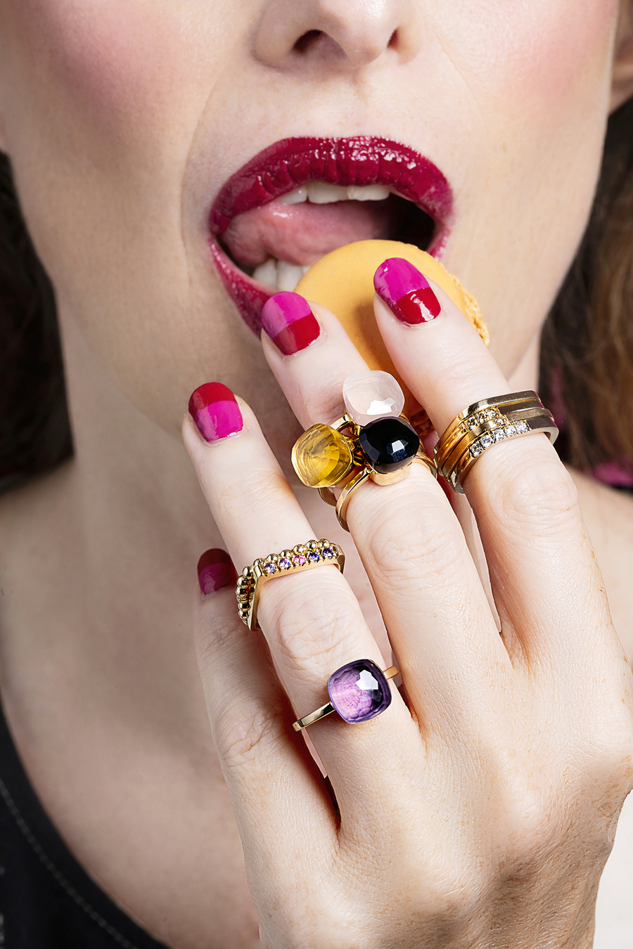 Handgemachter Schmuck fotografiert für Henry Wright Jewelry by Julia Fronik Fashion Photography Wien Vienna Look Models Make up Artist